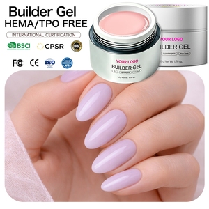 เจลทำเล็บแบบแข็ง 50 กรัม ยี่ห้อ Best Seller ใช้งานง่าย ปราศจากสาร Hema&Tpo สะดวกสำหรับทำเล็บเอง รับผลิตแบบ OEM ODM บริการปรับแต่งจำนวนน้อยได้ - Product Image 1