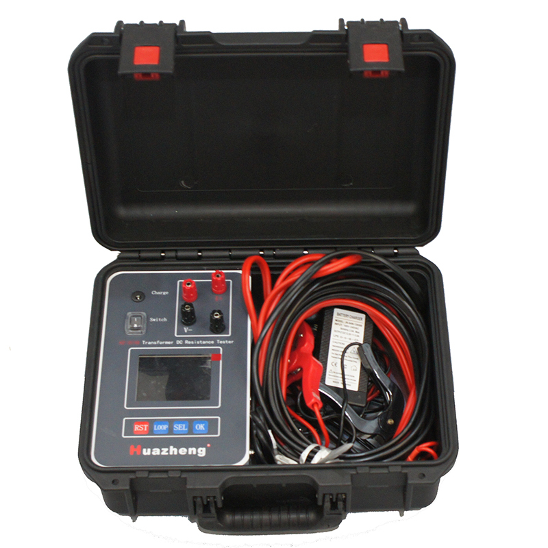HuaZheng Electric 10A DC Resistance Tester Transformer Winding Resistance Test Machine transformer dc resistance meter