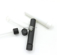 Emballages de tubes en verre avec logo personnalisé, à l'épreuve des enfants, pour cigares, emballage résistant aux enfants, porte-cigares, emballage de cigares, TUBE avec bouchon CR