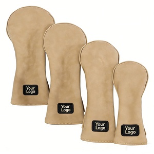 Fabricación Profesional de Fundas Personalizadas para Palos de <span class=keywords><strong>Golf</strong></span> de Cuero PU con Logotipo Personalizado, Fundas para Palos de Driver, Fairway, Híbridos y Madera, Personalizables para los Números 1, 3, 5 y 7 - Product Image 1