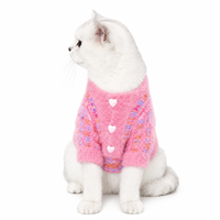 Pull en tricot mignon et tendance pour animaux de compagnie, pull universel pour chat et chien, vêtements élastiques et confortables pour animaux de compagnie pour l'automne et l'hiver