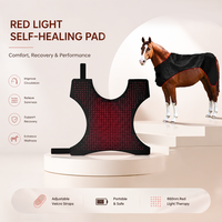 Sunglor Soins Équins Professionnels 660NM 850NM Couverture Complète du Corps Thérapie par Lumière Rouge LED Infrarouge pour Chevaux