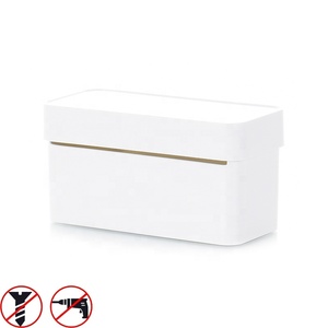 RGB casa Design moderno in plastica a <span class=keywords><strong>parete</strong></span> sacchetto della spazzatura scatola di immagazzinaggio Hotel No Dril Bag porta porta sacchetti adesivi Organizer - Product Image 3