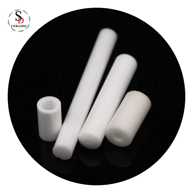 Fabbrica di tubi ceramici in zirconio di grandi dimensioni con resistenza alle alte Temperature