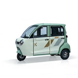 Triciclo Elettrico Completamente Chiuso per Adulti, Uso Domestico con Seggiolino per Bambini Come Mezzo di Trasporto per Adulti e Bambini - Product Image 1