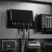 Sharerdp Computadora Industrial de Grado Empresarial con Intel Core I3 de 4.ª Generación 4005U, 2 LAN, 2 RS232, 6 COM, Económica y Eficiente