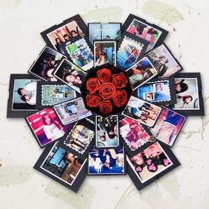 Boîte à surprise hexagonale multicouche créative pour la personnalisation de photos, idéale pour les anniversaires d'amoureux - Product Image 4