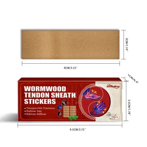 OEM supplier natural herbal patch joint pain relief moxibustion adhesive sheet for wholesale