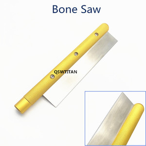 Serra de Osso em Aço Inoxidável com Lâmina Fina, Serra Manual para Veterinária, Serra Cirúrgica de Osso de 18cm, Instrumentos de Ortopedia - Product Image 5