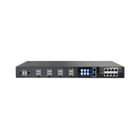 Bloc de bornes intelligent PDU à courant continu (CC) 24V 48V, idéal pour les centres de données informatiques, avec réinitialisation à distance en un clic