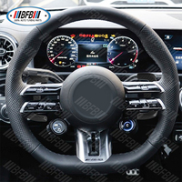 Adaptés aux Mercedes-Benz AMG GT G63 G65, palettes de changement de vitesse magnétiques en fibre de carbone