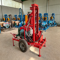 Machine de forage de puits d'eau portable de 150 m avec démontage facile pour les zones éloignées