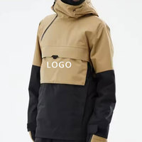 Personnalisé 2025 Haute Qualité Vestes D'hiver Chaud En Plein Air Snowboard Hoodies Hommes Ski Salopette Ski Costume Vestes Imperméables
