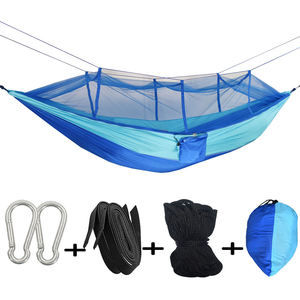 Hamac de camping avec moustiquaire pour pique-nique en plein air, installation rapide, hamacs de camping portables, lit suspendu pour dormir - Product Image 2