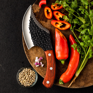 Cuchillo de carnicero forjado a mano <span class=keywords><strong>para</strong></span> picar <span class=keywords><strong>carne</strong></span> de pescado, suministro directo de fábrica, la mejor calidad - Product Image 3