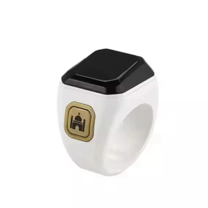 Bague Compteur Intelligente avec Écran OLED HD, Étanche, Longue Durée <span class=keywords><strong>de</strong></span> Vie, Tailles Ajustables, <span class=keywords><strong>Rappel</strong></span> via Application Android, Bague <span class=keywords><strong>de</strong></span> <span class=keywords><strong>Prière</strong></span> <span class=keywords><strong>Musulmane</strong></span> 2025 - Product Image 2
