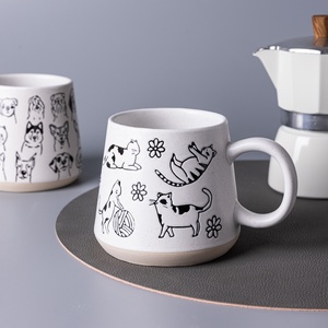 ผู้ผลิตจีนขายส่งแก้วกาแฟเซรามิคพิมพ์โลโก้ตามสั่งรุ่นใหม่ <span class=keywords><strong>Beeg</strong></span> - Product Image 2