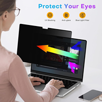 Filtre de confidentialité amovible anti-espion et anti-lumière bleue de qualité fabricant AAA à 30 degrés pour écran d'ordinateur portable de 14 pouces
