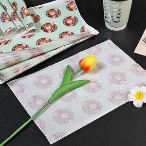 Sous-plat jetable personnalisé en papier, plateau en papier anti-graisse pour la nourriture occidentale, logo personnalisé - Product Image 6