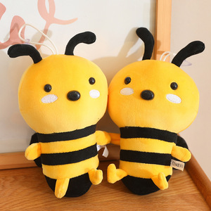 Lindo Peluche de Abeja, Muñeco de Peluche Suave, Decoración para Cuarto de Bebé, Regalo de Cumpleaños para Niños, Insecto de Dibujos Animados, <span class=keywords><strong>Almohada</strong></span> de Peluche, Algodón PP - Product Image 5