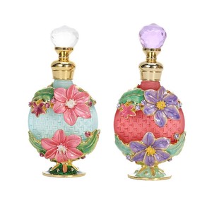 10ML alloy enamel <b>retro</b> style perfume delicate floral scent luxurious enamel fragrance chic enamel perfume - Product Image 4