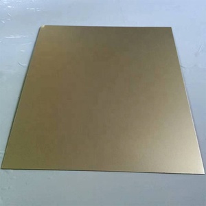 Revêtement en PE, bardage composite en aluminium, façades, feuilles, panneau composite en aluminium brossé cuivre 10 mm - Product Image 6