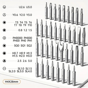 Kit de tournevis électrique 46 en <span class=keywords><strong>1</strong></span> Tournevis de charge portable de précision sans fil de type C pour la réparation d'appareils ménagers bricolage - Product Image 2