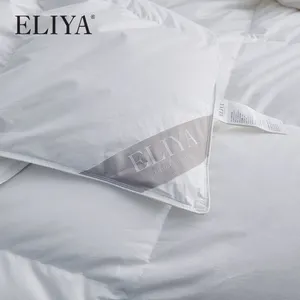 100% penas de ganso duvet Tecido de Alta Qualidade Branco Suite para o Hotel