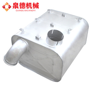 Silenciador Compatible 17501-E0103 para Camiones Pesados y Camiones Cisterna GAC Hino 700, Producto para Sistema de Escape Tuning - Product Image 1