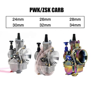 H76 CNC 50/55mm carburateur entonnoir à Air klaxon tasse carburateur filtre à Air tasse avec <span class=keywords><strong>filet</strong></span> en caoutchouc Beige pour carburateur P.W.K P.E O.K.O - Product Image 6