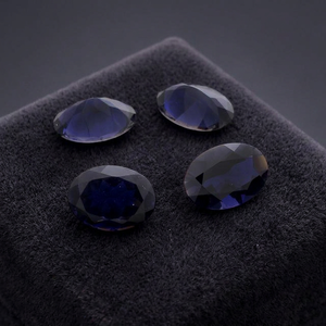 Piedras Preciosas de Iolita Azul Natural, Corte Ovalado, Facetadas, Sueltas, Certificadas por Terceros, Venta al Por Mayor, Gopika Exports, para Joyería - Product Image 3