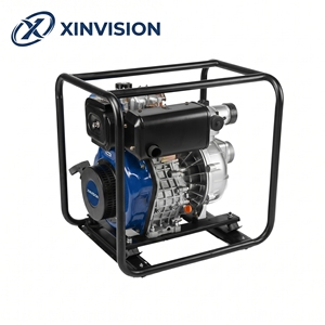 Pompe à eau diesel 9HP haute pression 150m pour système d'irrigation agricole en montagne, unité d'irrigation agricole haute pression 3 pouces 186F - Product Image 2