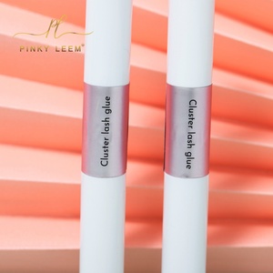 Colle pour extensions de cils Pinky leem Private Label, imperméable, faible humidité, colle pour extensions de cils en grappe, adhésif pour cils double tête, bricolage - Product Image 5