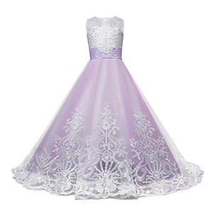 Vestido de Verano 2026 para Niñas, Vestido Largo de Dama de Honor para Niñas, Vestidos de Princesa para Fiestas de Niños, Vestido de Boda para Niñas de 3, 10 y 14 Años - Product Image 4