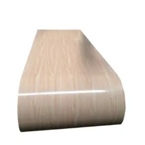 Galvanized color-coated boards three-dimensional wood patterns high quality service life of up to ten years.