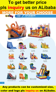Castillo Inflable con <span class=keywords><strong>Tobogán</strong></span> Doble con Temática de Zoológico, con <span class=keywords><strong>Tobogán</strong></span> de Agua para Niños, para Parques Deportivos y Jardines, Material de PVC - Product Image 5