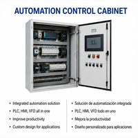Armoire de commutation LV personnalisée, Panneau de distribution d'énergie pour automatisation de pompes PLC VFD, Système industriel, Fabricant OEM sur mesure