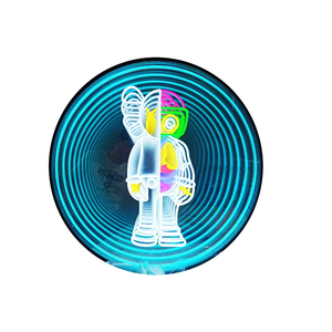 Espejo de abismo de mil capas de colores, ajustable, adecuado para fiestas, bar KTV que ilumina su ambiente único - Product Image 5