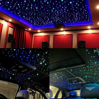 Lumière ambiante pour toit de voiture à fibres optiques LED RGBW 7420-V6