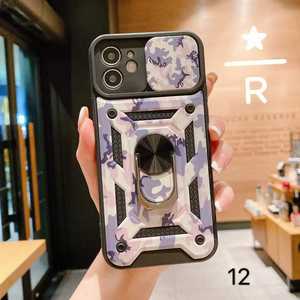 Shun Jia IP 12 6,1 Броня Дизайн 6,1 окрашенный Shun Jia Push Window Чехол для мобильного телефона с удобным захватом - Product Image 2