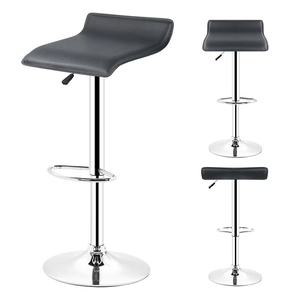 <span class=keywords><strong>Silla</strong></span> de <span class=keywords><strong>Bar</strong></span> Moderna de Lujo Ligero, Ajustable, de Cuero Personalizado, con Respaldo Giratorio, para Hogar, <span class=keywords><strong>Bar</strong></span>, Comedor y Restaurante - Product Image 6