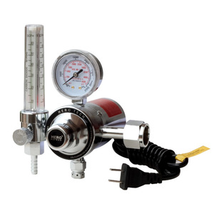 ตัวควบคุม CO2 พร้อมมิเตอร์วัดการไหล 0.25MPa สำหรับการเชื่อม MIG การควบคุมก๊าซคาร์บอนไดออกไซด์ - Product Image 2