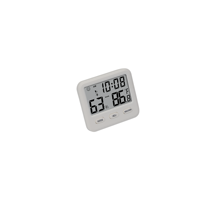 Innen-Thermometer Hygrometer 10% 99% RH 1°C Genauigkeit 0,1°C Auflösung AAA-Batteriebetrieb LCD-Display Alarm für Growroom