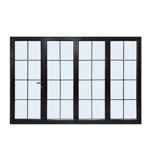 <strong>Best</strong> Seller Insulated Interior French <strong>Doors</strong> Folding Aluminum Accordion <strong>Bifold</strong> Patio Low-e Glass <strong>Doors</strong> for Villas Finished - Product Image 6