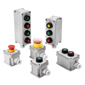 Panel de Control Industrial de Aleación de Aluminio La53 a Prueba de Explosiones con Tres Botones para Automatización - Product Image 3