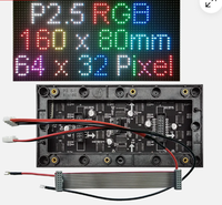 Module LED P2.5 le plus vendu, 320*160mm, pour installation fixe ou en location en extérieur, étanche, avec masque, prix usine