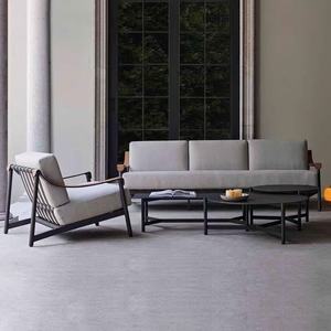Arredamento nordico balcone sedia in Rattan giardino divano Set impermeabile poltrona terrazza all'aperto - Product Image 1