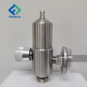 Thép không gỉ tiêu chuẩn liên tục điều chỉnh lưu lượng C10 van điều chỉnh áp suất khí cho Xi lanh khí nhôm - Product Image 1