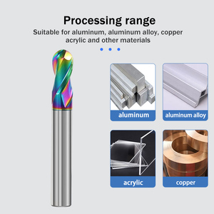 Carbide End Mills CNC <span class=keywords><strong>1</strong></span>/<span class=keywords><strong>8</strong></span> "Shank Bóng Mũi Phay Cutter Spiral Router Bits <span class=keywords><strong>2</strong></span> Sáo End <span class=keywords><strong>Mill</strong></span> Cho Khắc Phay - Product Image 4