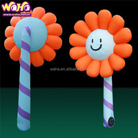 Ballon publicitaire gonflable personnalisé en forme de couronne souriante, en Oxford/PVC, taille gonflée 8-10 pieds, transfert thermique